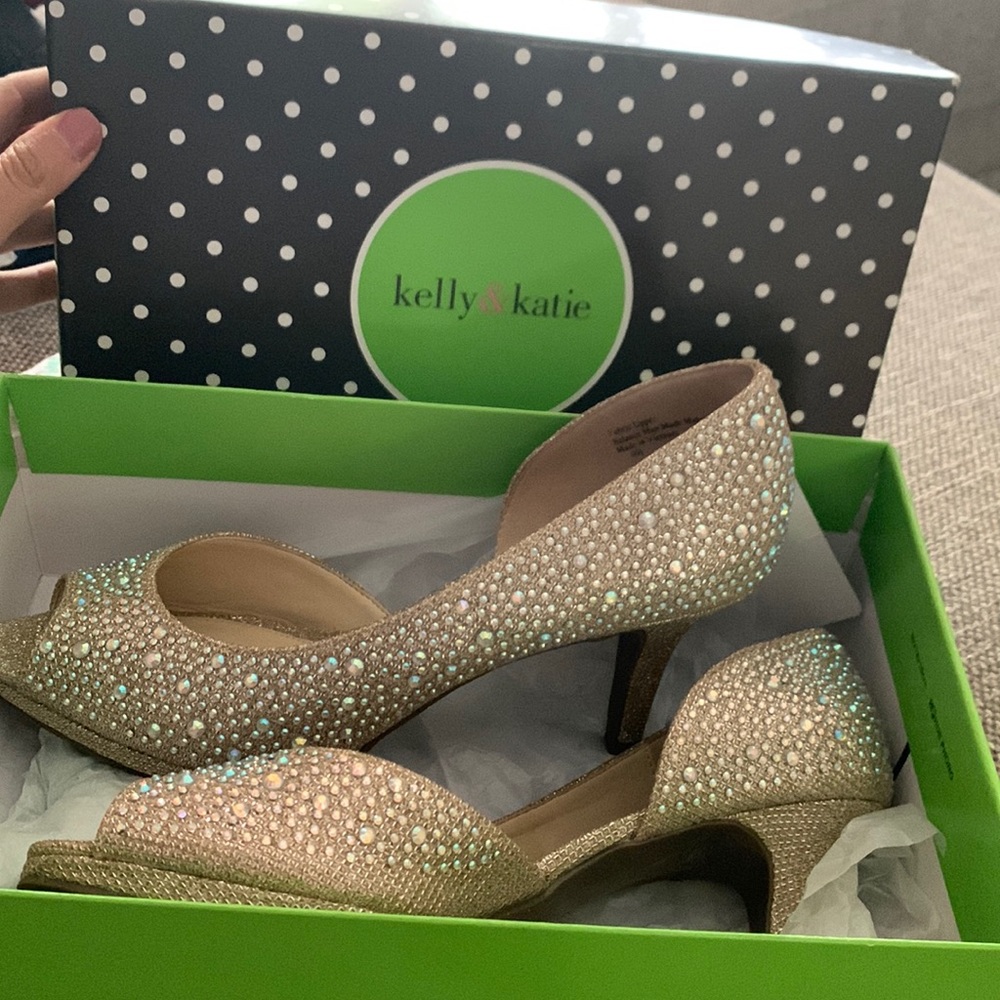 Kelly and Katie high heels